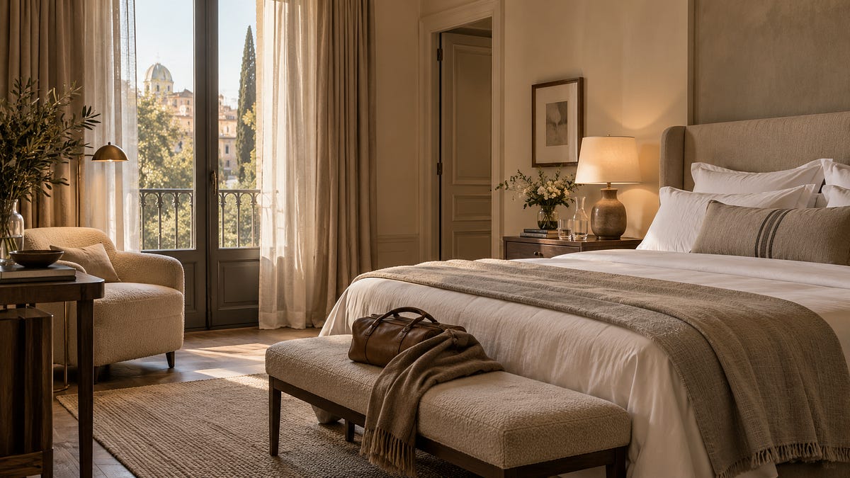 Why hotel bedrooms are easier to live in than yours